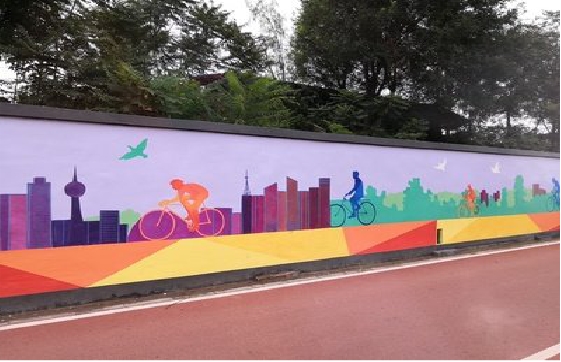 顺昌墙体彩绘-围墙