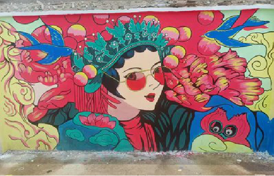 顺昌墙体彩绘-网红墙