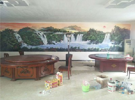 顺昌墙绘-写实风景