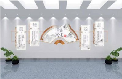 顺昌企业文化墙设计的核心要素。