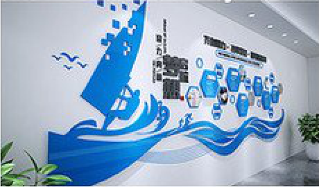 顺昌海浪主题文化墙如何设计？