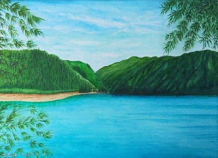 顺昌在墙绘中，如何绘画绿水青山？