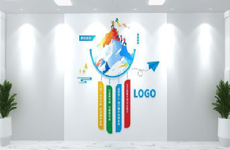 顺昌公司企业形象墙的工艺材料有哪些？